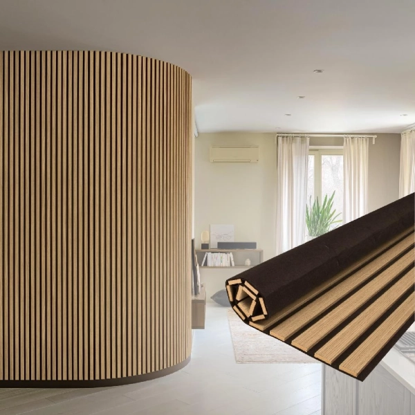 Панель Стеновая Акустическая Stella Comfort Standart Дуб Сальвадор 2780х600х9 (уп.1шт.)