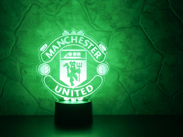 3D светильник  Манчестер Юнайтед