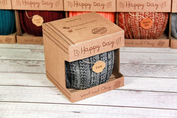 Вязаная кружка "Сумерки"