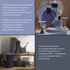 Светильник подвесной sustainable collection, D33х38 см, черный/белый