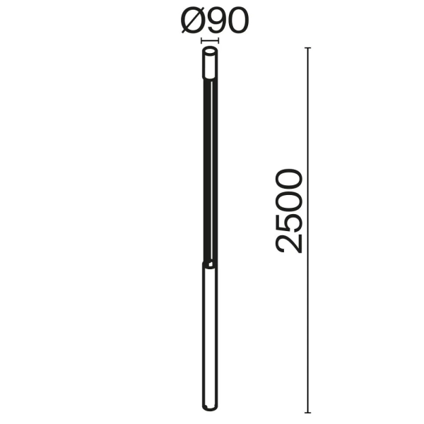 Садово-парковый светильник Outdoor O427FL-L30GF3K