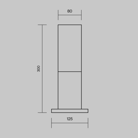 Ландшафтный светильник Outdoor O418FL-01B