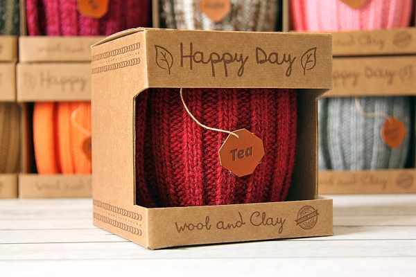 Вязаная кружка "Глинтвейн"