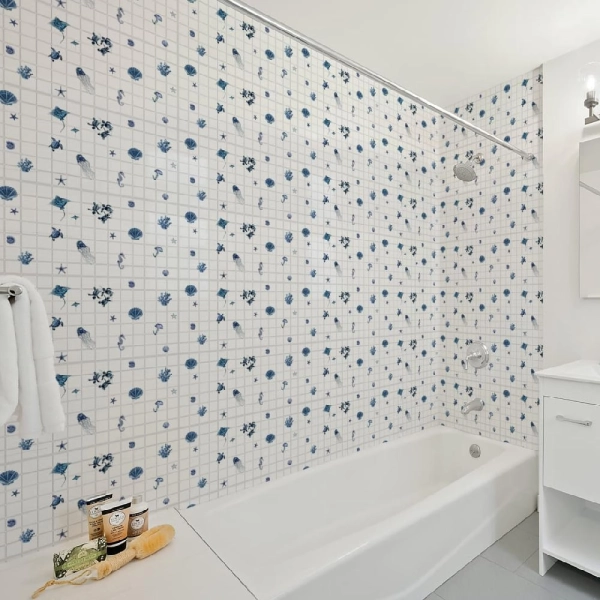 Панель ПВХ 0,2 мозаика «Морской коктейль» Stella