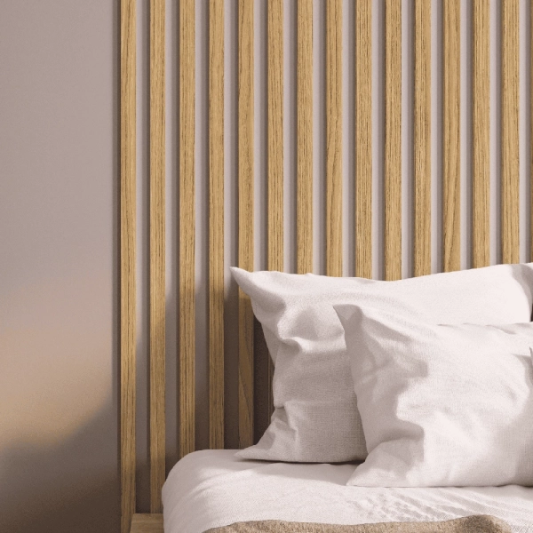 2К Интерьерная рейка МДФ Stella Бриона Standart Дуб Сальвадор 16*40*2700 (уп.8 шт.)