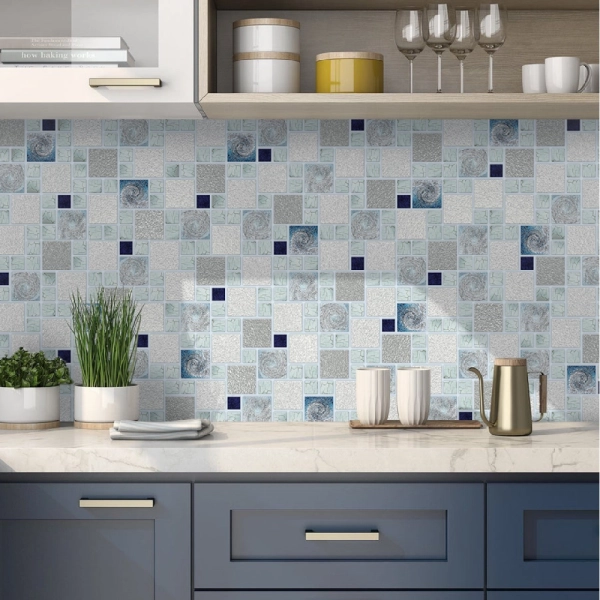 Панель ПВХ 0,3 мозаика Морская соль