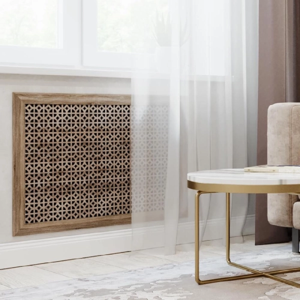 Экран для радиатора 120х60 см Сусанна дуб винтаж STELLA