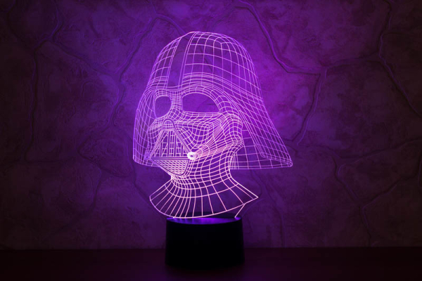 3D светильник  Дарт вейдер 3D