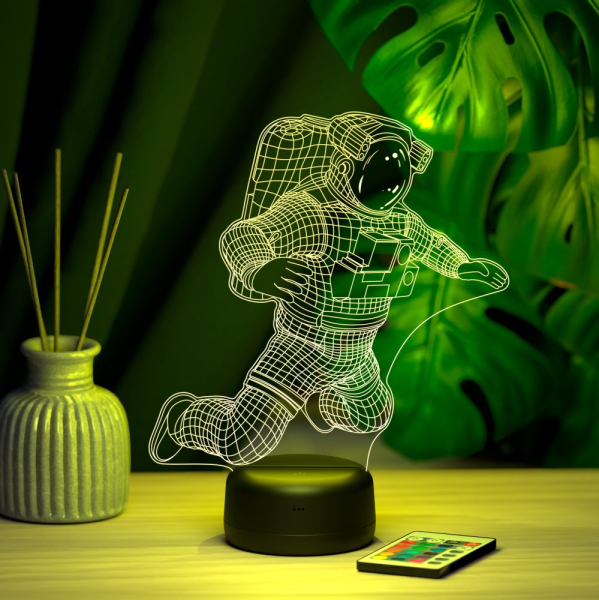 3D светильник  Светильник "Космонавт"