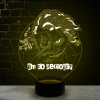 3D светильник  Джокер (Почему такой серьезный)