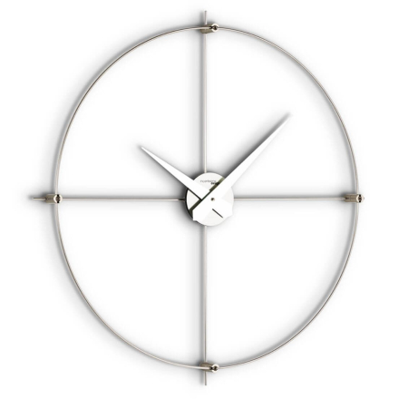 Настенные часы Omnus Серебристый металлик