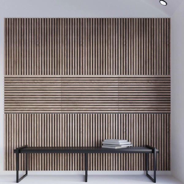 Панель Стеновая Акустическая Stella Trend Standart Дуб Винтаж 900х600х21 (уп.1шт.)