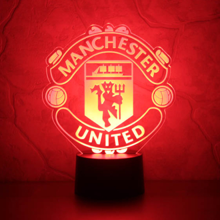 Ночной 3d светильник Манчестер Юнайтед