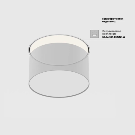 Потолочный светильник Technical C032CL-12W4K-RD-W