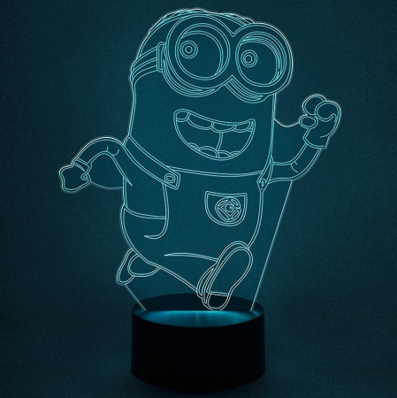 3D светильник  Миньон #2