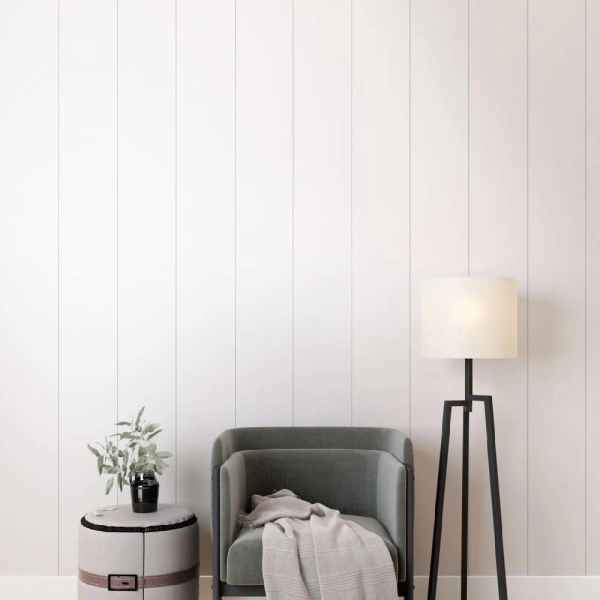 Панель МДФ Classic STELLA Standart 2700х200х6 Белый (упак. 8 шт.)