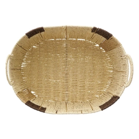 Корзина плетеная овальная bodhran chocolate из коллекции ethnic, размер s