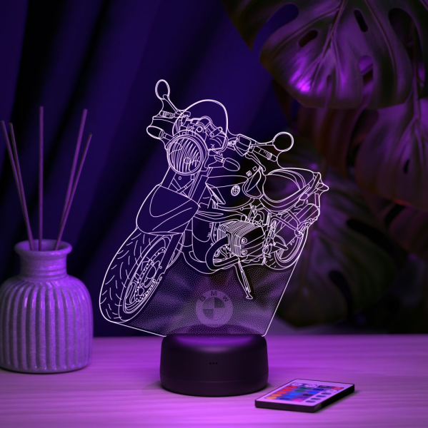 3D светильник  Светильник "Мотоцикл BMW"