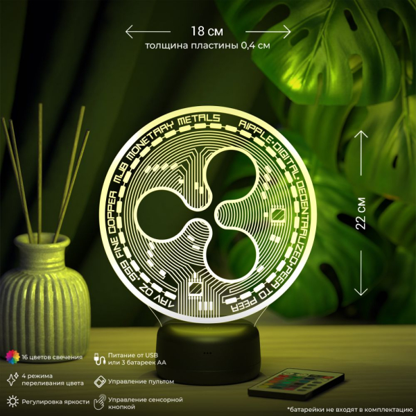 3D светильник  Светильник "Ripple (Рипл)"