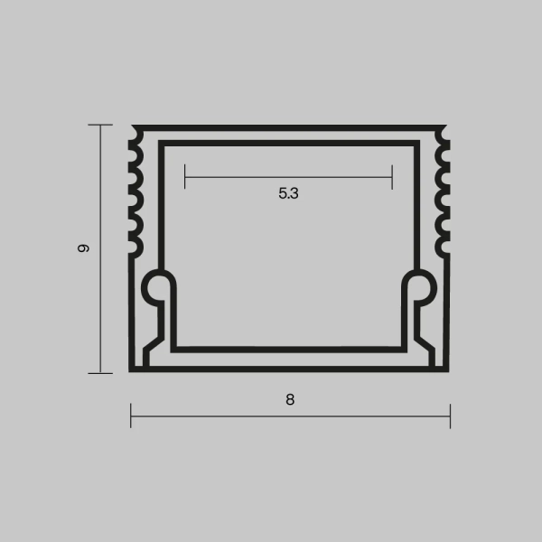 Профиль Led Strip 631002