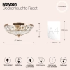 Потолочный светильник Maytoni MOD094CL-04G