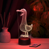 3D светильник  Светильник "Чайка"