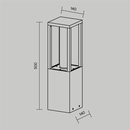 Ландшафтный светильник Outdoor O480FL-L12B3K