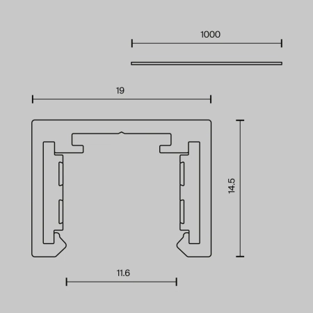Шинопровод Technical TRX239-411B