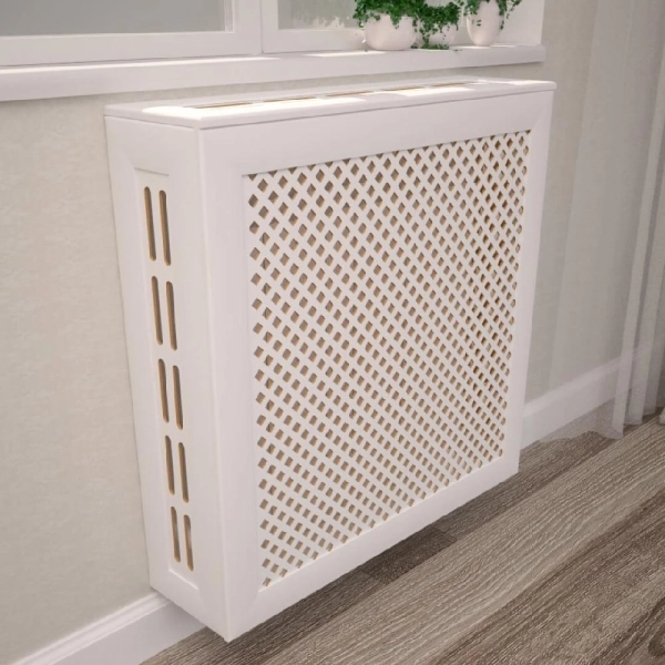 Экран для радиатора 60х60 см Глория белый STELLA