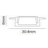 Профиль Led Strip ALM003S-2M