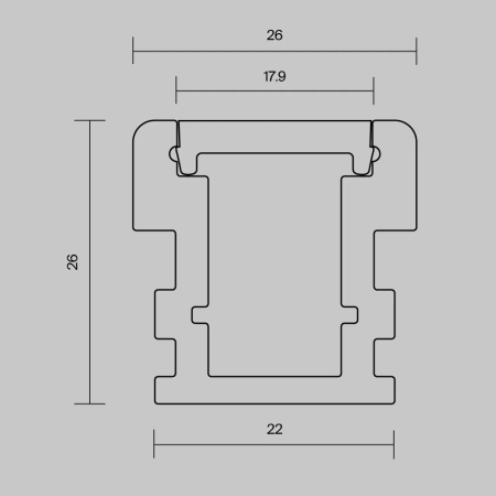 Профиль Led Strip 636016