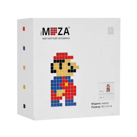 Мозаика магнитная moza "Марио", 121 элемент