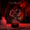 3D светильник  Светильник "Древо любви"