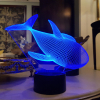 Ночной 3d светильник Касатка