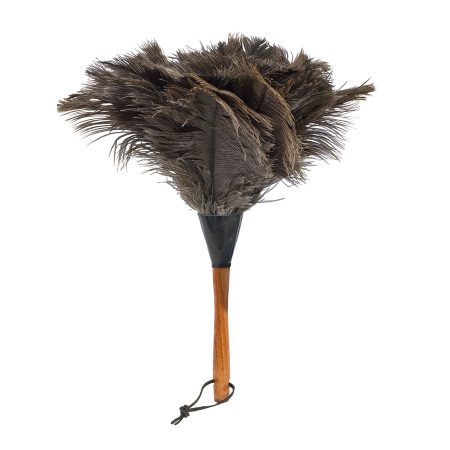 Щётка для пыли из страусиного пера 35 см