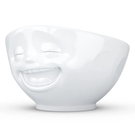 Чаша laughing, 500 мл, белая