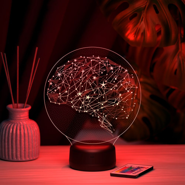 3D светильник  Светильник "Мозг"