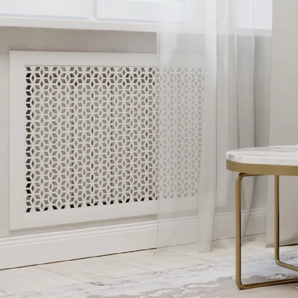 Экран для радиатора 150х60 см Илона белый STELLA