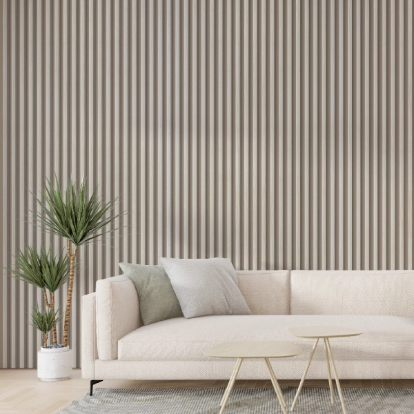 Рейка Интерьерная МДФ Stella Модель 12 Standart Лиственница Лагерта 2800х27х12 (упак.15шт.)