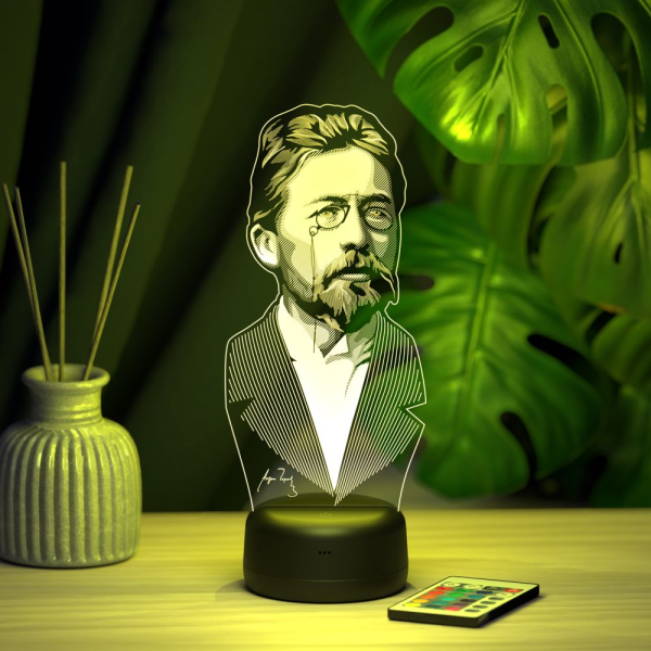 3D светильник  Светильник "Чехов"