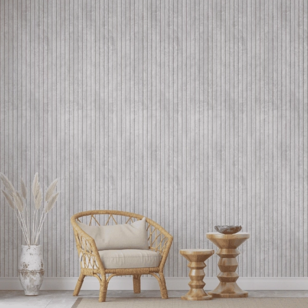 2К Профиль Финиш МДФ Stella Beats Premium Бетон Чикаго 2700x77x16 (упак.4шт.)