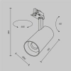 Трековый светильник Technical TR197-3-40WCCT-M-B