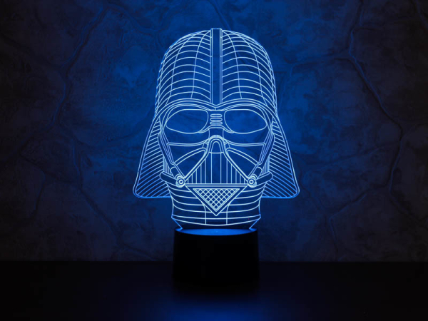 3D светильник  Дарт Вейдер