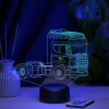 3D светильник  Светильник "Фура"