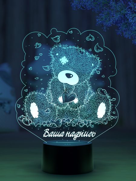 3D светильник  Светильник "Плюшевый Мишка"