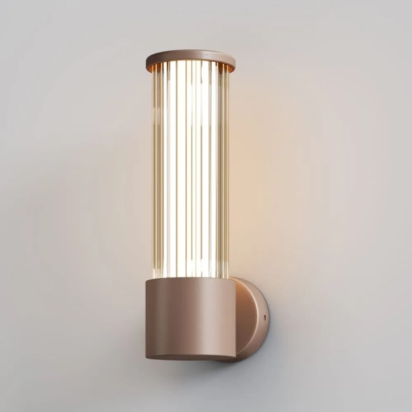 Уличный настенный светильник Outdoor O593WL-L8BR3K