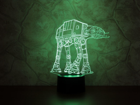 3D светильник  AT-AT