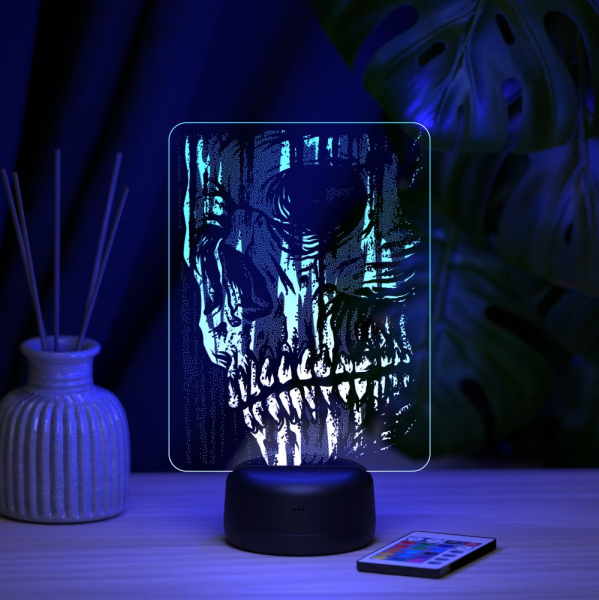 3D светильник  Светильник "Череп №2"