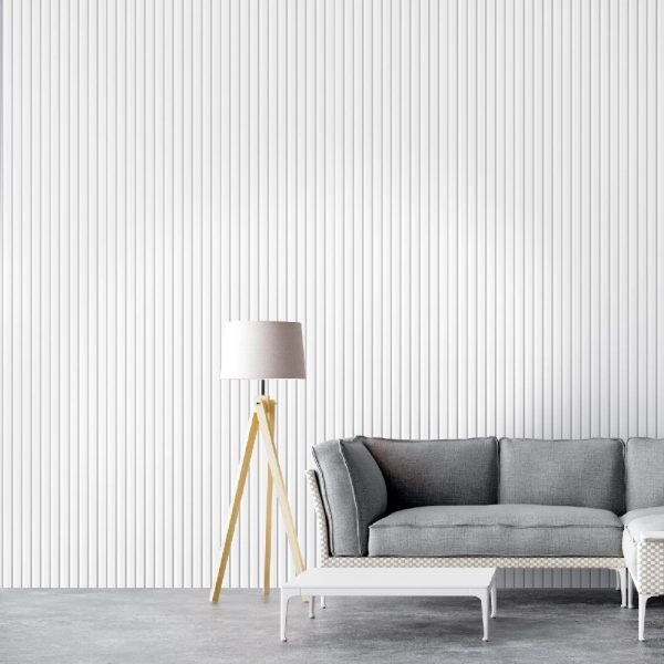 Профиль Финиш МДФ Stella Beats Standart Белый 2700x77x16 (упак.4шт.)