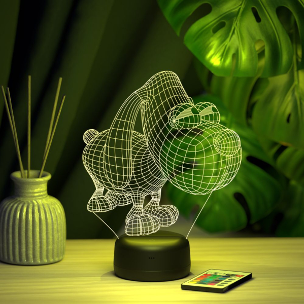 3D светильник  Светильник "Пёс"